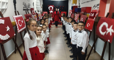 Kastamonu'da Öğrenci Bayrak Sergisi Açıldı