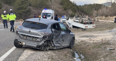 Kastamonu'da Trafik Kazası: Bir Ölü, Bir Yaralı