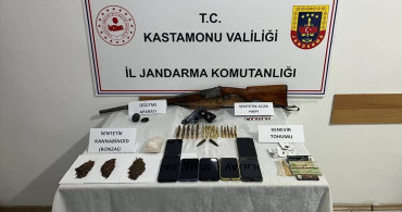 Kastamonu'da Uyuşturucu Operasyonu: 4 Zanlı Tutuklandı