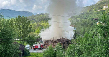 Kastamonu'daki 250 Yıllık Paşa Konağı Yangında Hasar Gördü