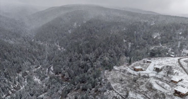 Kastamonu'nun Yüksek Kesimleri Kar Kaplandı