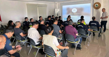 Kavaklıdere’de orman yangınlarıyla mücadele eğitimi düzenlendi