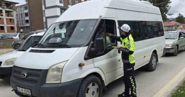 Kavak'ta Trafik Güvenliği İçin Bilinçlendirme Faaliyetleri