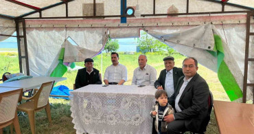 Kaymakam Demirtaş, Gelekçi ailesinin mutluluğuna ortak oldu
