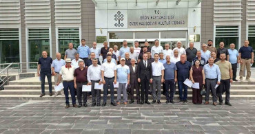 Kaymakam Onur Özaydın, Erzin’e veda etti