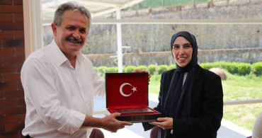 Kaymakam Şeyma Şendur’a veda yemeği düzenlendi