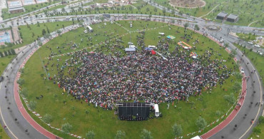 Kayseri, A Milli futbol takımına destek için buluştu