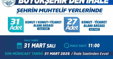 Kayseri Büyükşehir Belediyesi 58 Arsa Satışı Gerçekleştiriyor