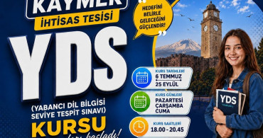 Kayseri Büyükşehir Belediyesi gençlere TYT, LGS ve YDS kursları sunuyor