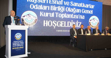 Kayseri Esnaf ve Sanatkarlar Odası'nda Başkan Şeyhi Odakır Güven Tazeledi