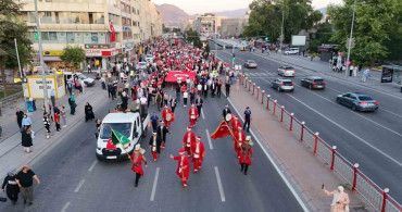 Kayseri'de 15 Temmuz Demokrasi ve Milli Birlik Günü coşkusu