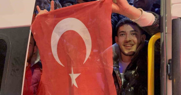 Kayseri'de A Milli Takım Sevinci