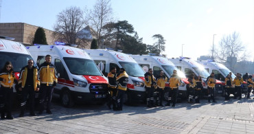 Kayseri'de Ambulans Filosu 12 Araçla Güçlendi