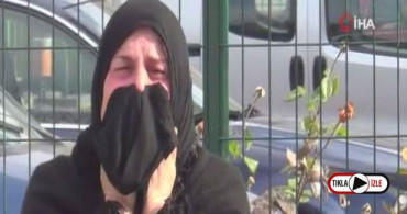 Kayseri'de Bir Kadın Evinin Yanışını Ağlayarak İzledi