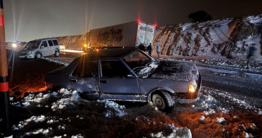 Kayseri'de Buzlanma Kazalara Yol Açtı