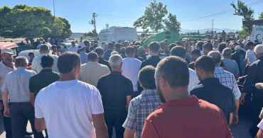 Kayseri'de minibüs kazasında hayatını kaybeden kişi toprağa verildi