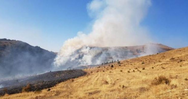 Kayseri'de Orman Yangını Çıktı