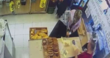 Kayseri'de pastanede kadın hırsız, dikkatsizliği fırsat bilerek cüzdanı çaldı