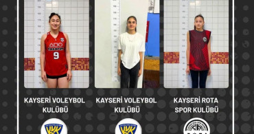 Kayseri’nin genç sporcuları milli takım gelişim kampında