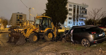 Kaza Yapan Sürücü Şoka Girdi: Keşke Ben Ölseydim!