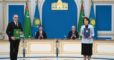 Kazakistan ve Türkmenistan'dan Afganistan Üzerinden Demir Yolu Projesi