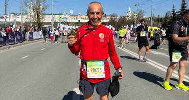 Kazan Maratonu'nda 'Demir Adam' Başarısı