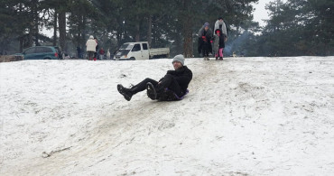 Kazdağları'nda Kar Eğlencesi