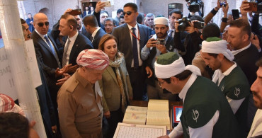 KDP Başkanı Mesut Barzani'nin Şırnak Ziyareti