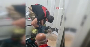 Kedi Kurtarma Operasyonu: İtfaiye Ekipleri Seferber Oldu