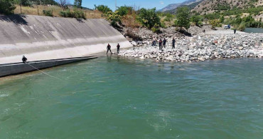 Kelkit Çayı’nda kaybolan Esmanur için arama çalışmaları yeniden başladı
