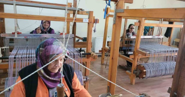 Kemaliye'nin Gazenne Kumaşı Yeniden Canlanıyor