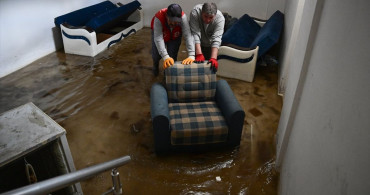 Kemer'de Tarihi Yağışlar Sonrası Hasar Tespiti Devam Ediyor