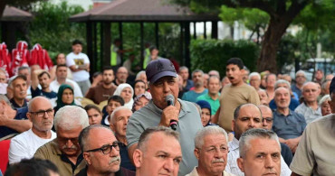 Kepez belediye başkanı mesut kocagöz, vatandaşlarla buluştu
