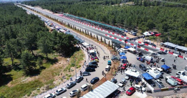 Kepez'de Adrenalin Dolu Oto Drag Şampiyonası Başladı