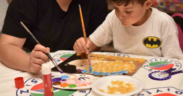 Kepez’de minik eller sanatla buluşuyor