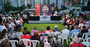 Kepez’de 'Söz Vatandaşta' buluşmasının ikincisi düzenlendi