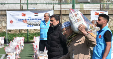 Kerkük'te Gıda Yardımı: Türkiye Diyanet Vakfı'ndan 1000 Aileye Destek
