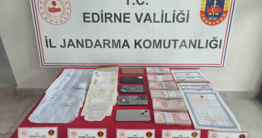 Keşan'da 6 şüpheli tefecilik iddiasıyla gözaltına alındı