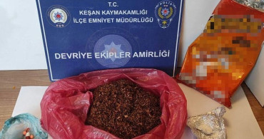 Keşan'da Cips Paketine Gizlenmiş Uyuşturucu ile Yakalanma Olayı