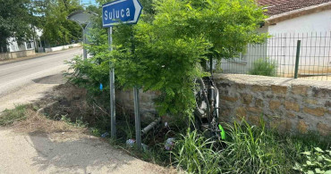 Keşan'da Motosiklet Kazası: Sürücü Yaralandı