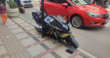 Keşan'da Motosiklet Kazası: Sürücü Yaralandı