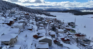 Keyfalan Yaylası'nın Karla Kaplı Eşsiz Güzellikleri