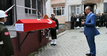Kıbrıs gazisi İbrahim Bahçeli son yolculuğuna uğurlandı