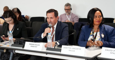 Kılca, Karatay’ın sürdürülebilir kalkınma çalışmalarını dünya zirvesi’nde anlattı