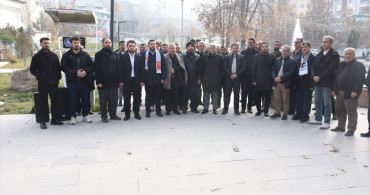 Kilis ve Malatya'da Gazze Saldırıları Protesto Edildi