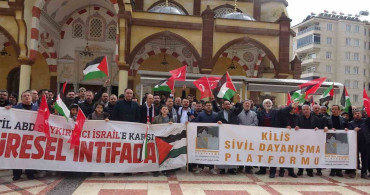 Kilis'te Filistin'e Destek Çağrısı