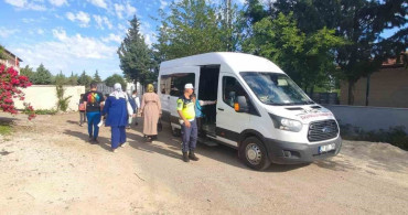 Kilis'te Okul Servislerine Jandarma Denetimi