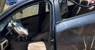 Kilis’te trafik kazası: Otomobil şarampole devrildi, 2 kişi yaralandı