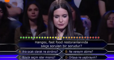 Kim Milyoner Olmak İster'de 'Fast Food' Sorusunda Elendi Sosyal Medyanın Diline Düştü