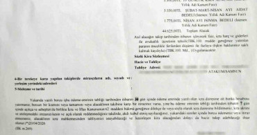 Kiracısına ulaşamayan ev sahibinden dikkat çeken protesto